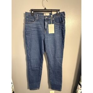 Everlane Skinny Jeans Womens 31 MidRise Medium Wash